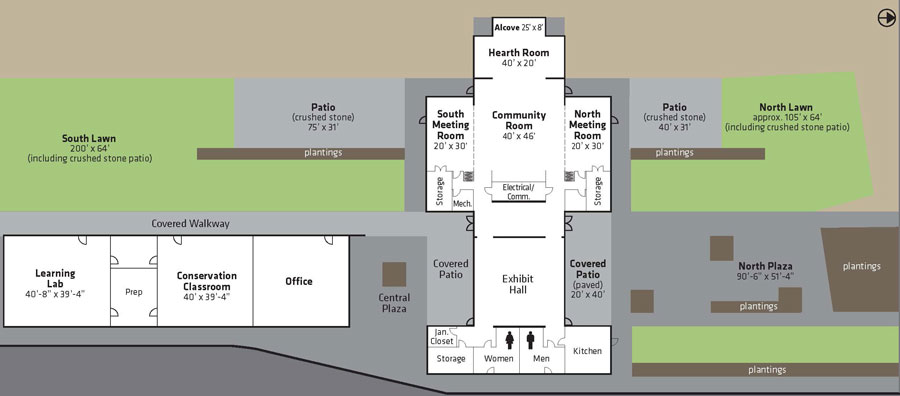 Brightwater Center Facility Floor Plan - King County