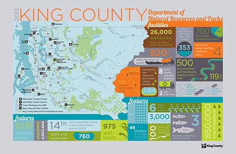 King County environment - infographic