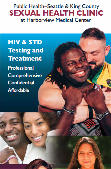 Public Health Sexual Health Clinic brochure