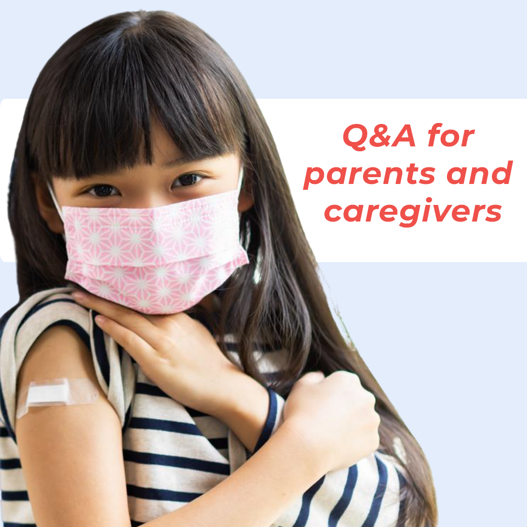 COVID-19 vaccination Q&A for parents and guardians