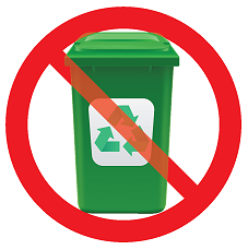 DO NOT put the bottle in your recycling bin.