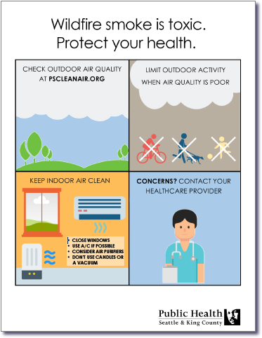 Wildfire smoke is toxic. Protect your health.