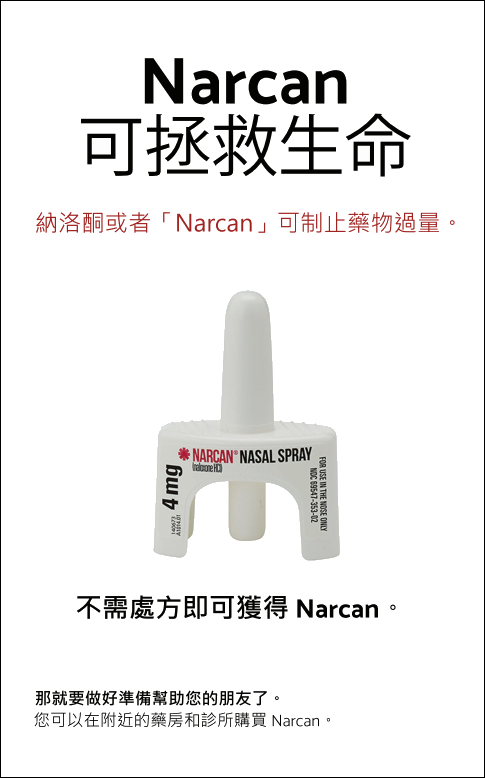 Narcan可拯救生命