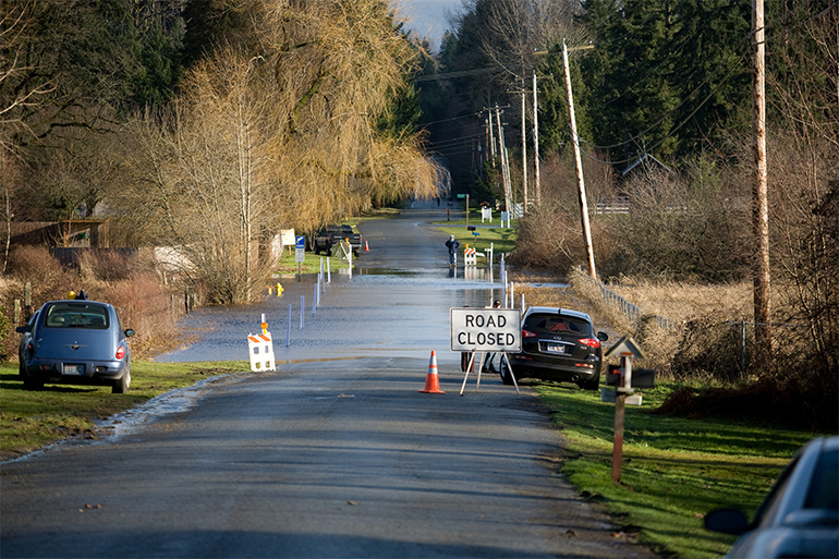 Roads And Flooding In Unincorporated King County King County Washington 6262