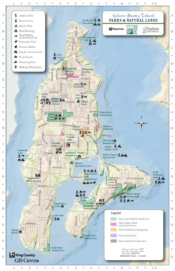 Recreation Maps - King County, Washington