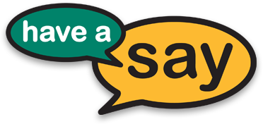 have a say logo