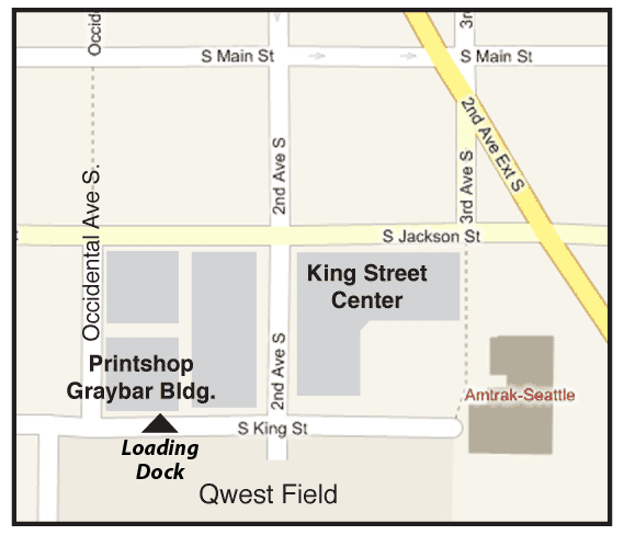 Graybar Building map, Seattle