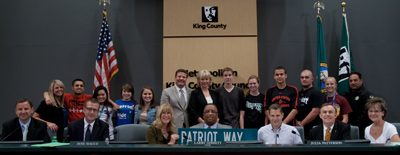 Image: Group Photo for Patriot Way