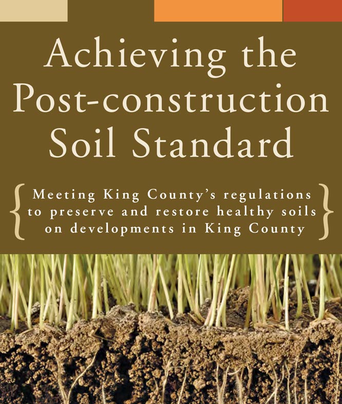 Post-construction soil standard brochure cover (PDF)