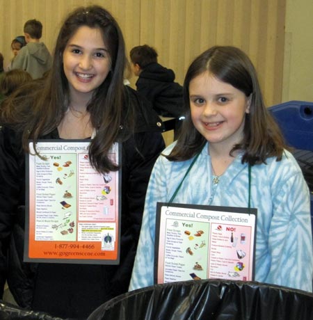 Wilder Elementary students promote food scrap collection