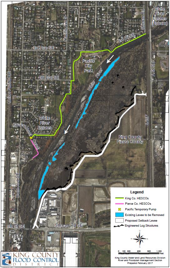 White River Countyline project map
