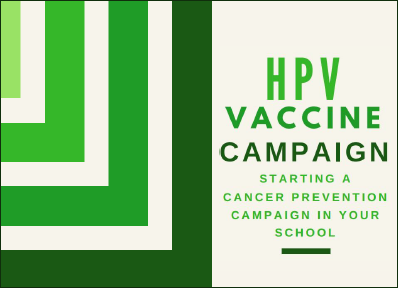 HPV Vaccine Campaign Toolkit for SBHC staff and students.