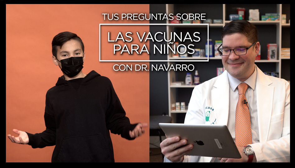 Dr. Navarro answers kids' questions about COVID-9 vaccines (en Español/in Spanish)