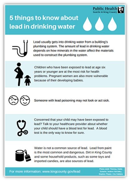 5 things to know about lead in drinking water