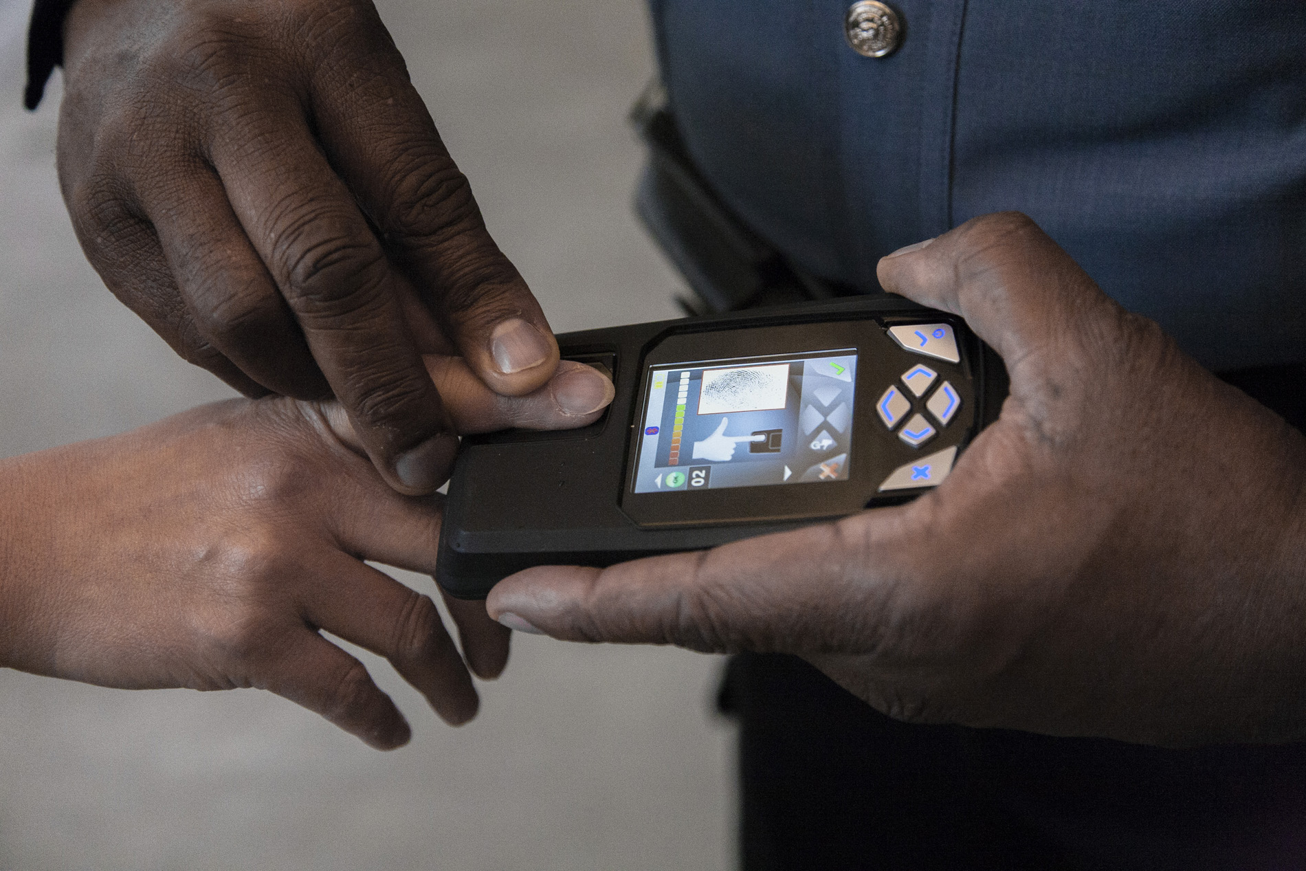 Mobile identification lets us work in the field