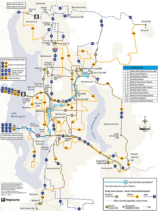 East Link Connections - Programs & Projects - King County, Washington