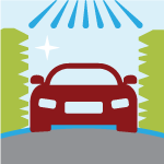 Help keep stormwater clean: wash your vehicle at a car wash or on the lawn instead of the street or driveway