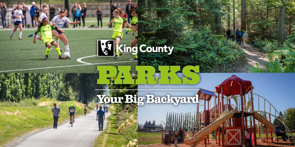 A photo montage of King County parks