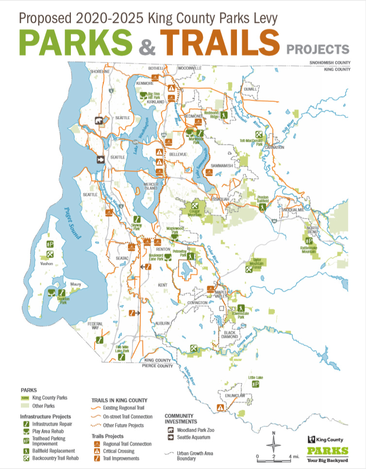 A thumbnail image of map showing where the parks investments could be.