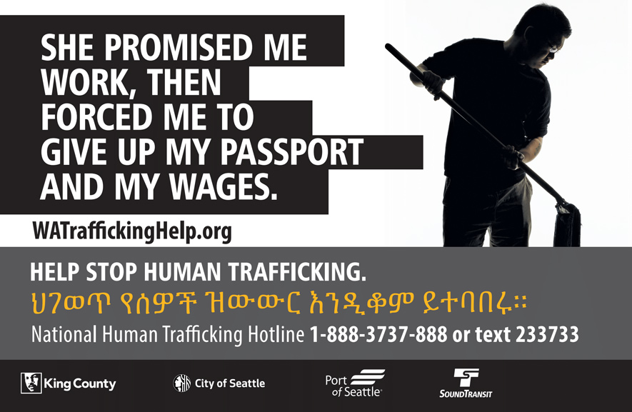 Help stop human trafficking graphic