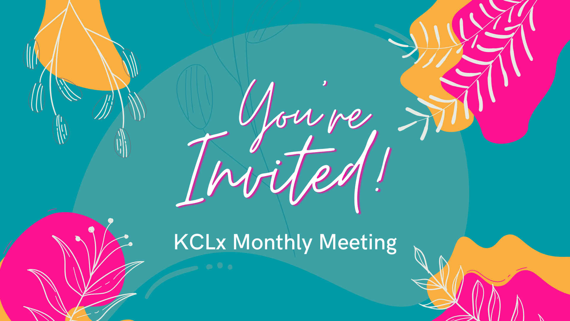 KCLx Meeting Invite