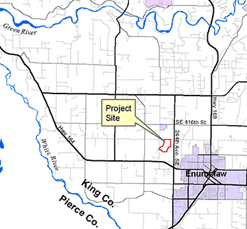 Big Spring Creek vicinity map