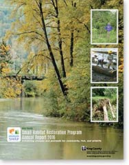 2016 Small Habitat Restoration Program Annual Report cover