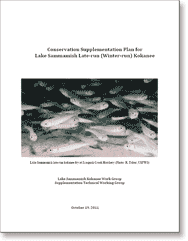Kokanee Conservation Supplementation Plan