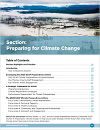 2020 SCAP - Preparing for Climate Change cover