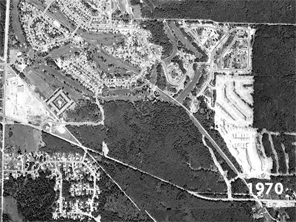1970 Aerial Photo of the Fairwood Area