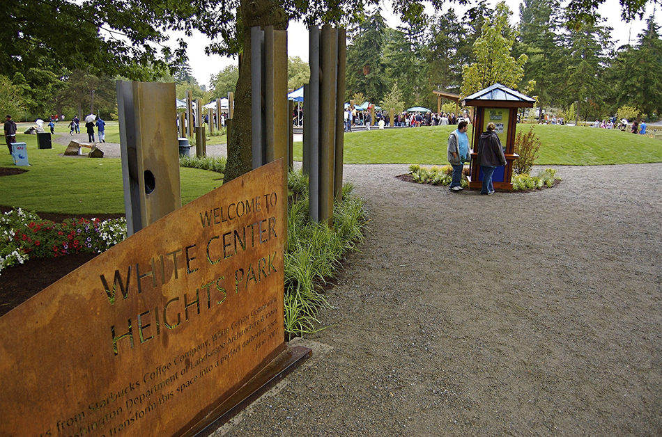 White Center Heights Park - community autonomy