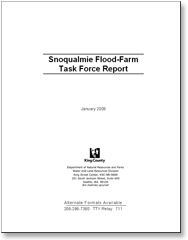 Cover - Snoqualmie Flood-Farm Task Force Report