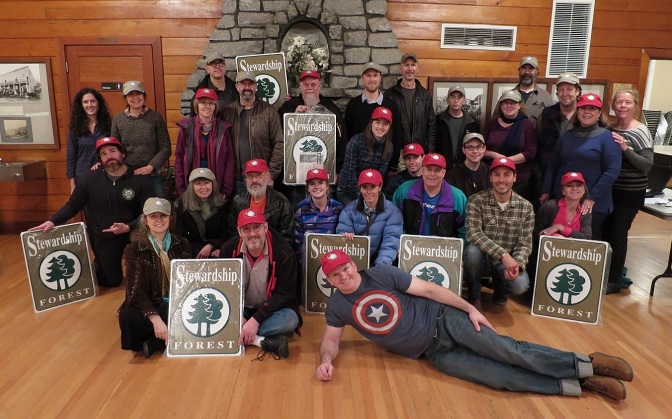Forest stewardship class photo