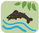 Salmon habitat icon