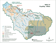 Puyallup-White River Watershed Map