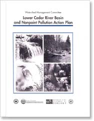 Lower Cedar River Basin and Nonpoint Pollution Action Plan cover