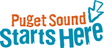 Logo that reads 'Puget Sound Starts Here'