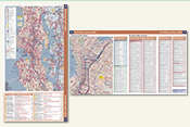 Regional Transit Map Book, pages 8-11 thumbnails