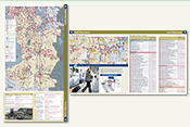 Regional Transit Map Book, pages 16-19 thumbnails