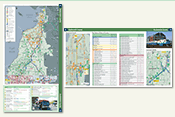 Regional Transit Map Book, pages 4-7 thumbnails