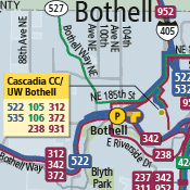 Regional Transit Map Book, fare-zone map sample (134 KB GIF)