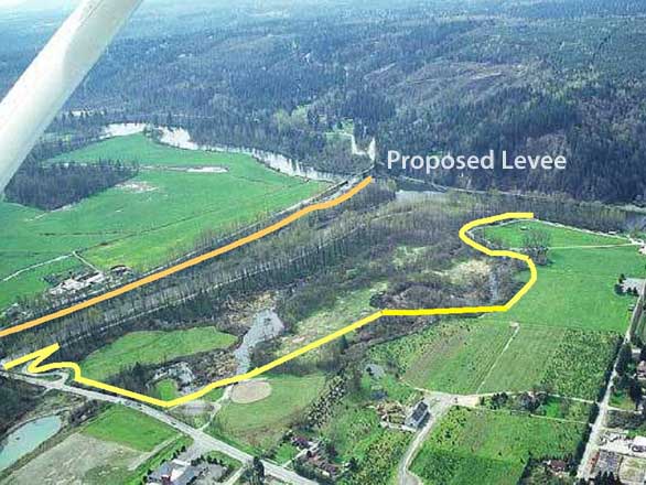 proposed levee