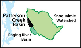 Patterson Creek Locator Map