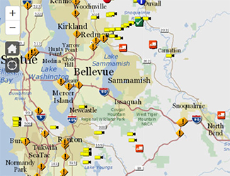 King County My Commute Map.