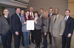 Proclamation of  proclaimed January as Slavery and Human Trafficking Awareness Month in King County.