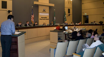 2012 Budget Testimony at the Courthouse
