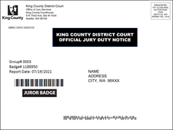 Jury Service - King County