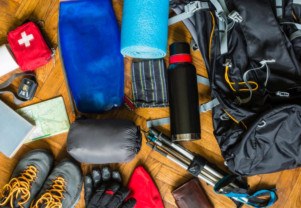 image of miscellaneous outdoor gear