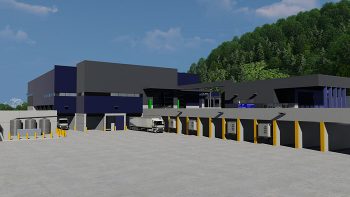 South County Recycling & Transfer Station project: 30% design rendering