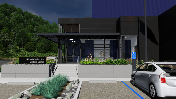 South County Recycling & Transfer Station project: 30% design rendering